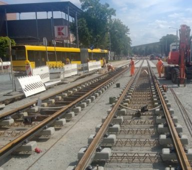 Borsbergstraße/Schandauer Straße in Dresden, Ausbau