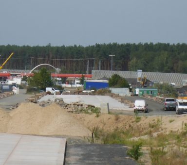 Ausbau der Tank- und Rastanlage Michendorf an der Autobahn (A) 10