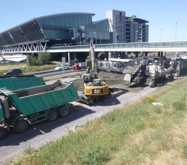 Autobahn (A) 14 – AS Leipzig Mitte – AK Schkeuditz, RFB Magdeburg (Abschnitt 4) nach RDO Beton – Fahrbahnerneuerung