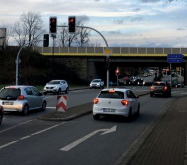 A 40 – Verkehrsführung während der Bauzeit