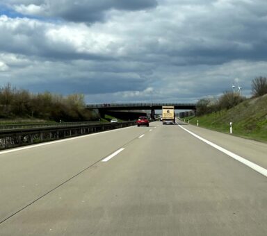 A 38 Erhaltung bei Merseburg
