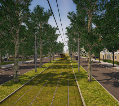 Campuslinie in Dresden